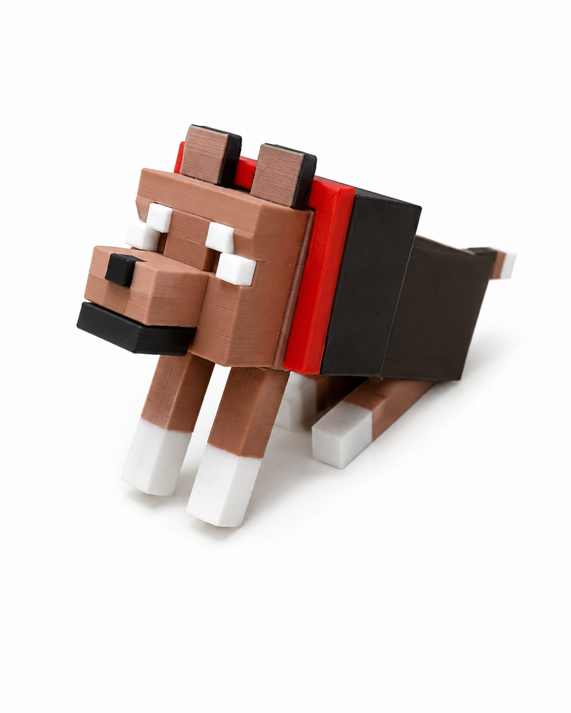 Customized Minecraft Dog